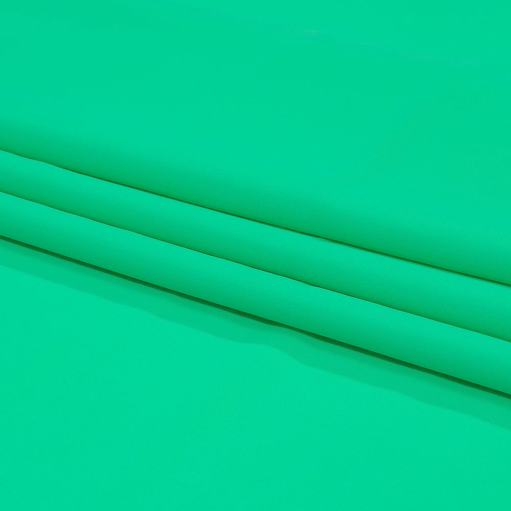 Recycled Swimwear Tricot, UV Protective - Mint Jelly - Santorini Plus Collection - Folded