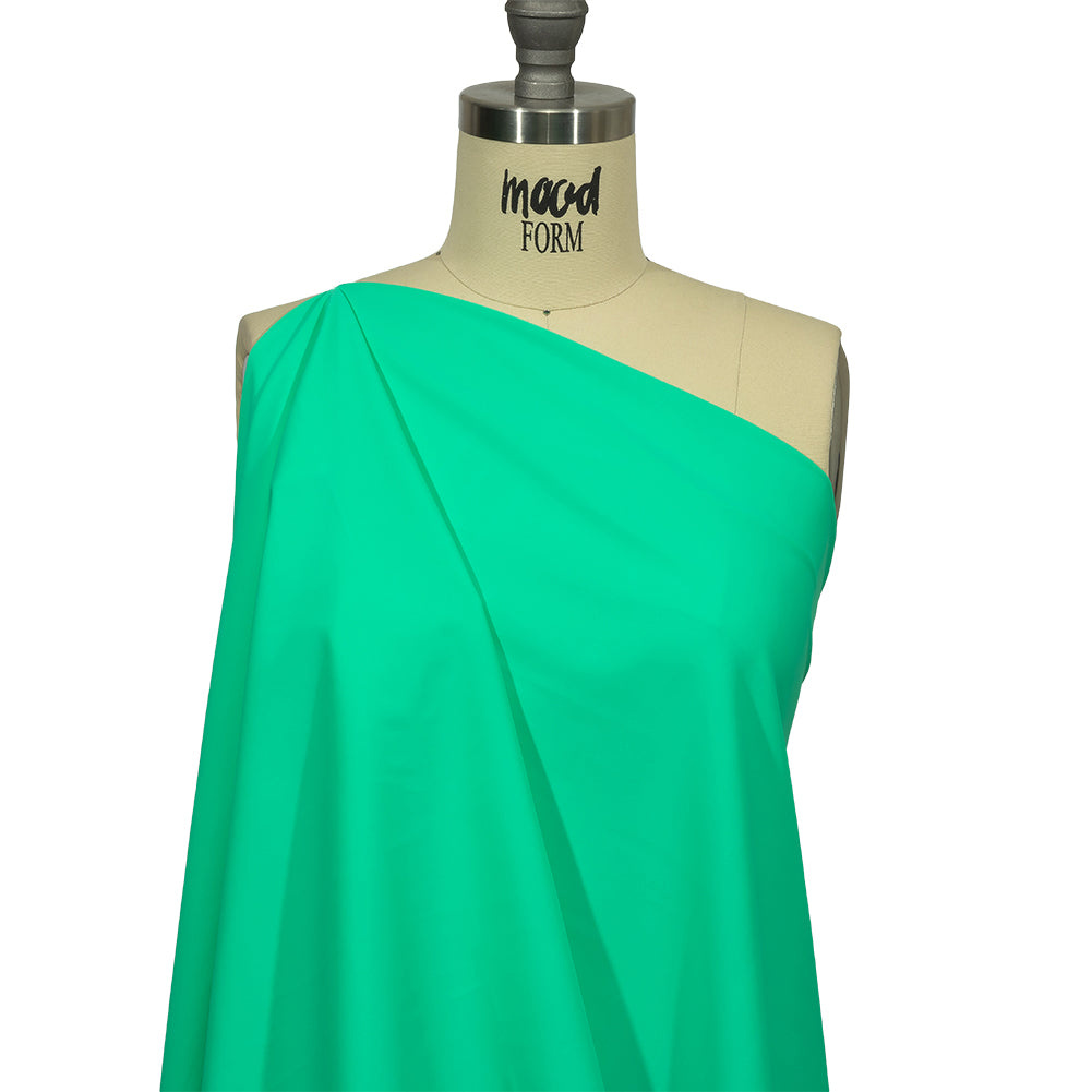 Recycled Swimwear Tricot, UV Protective - Mint Jelly - Santorini Plus Collection - Drape