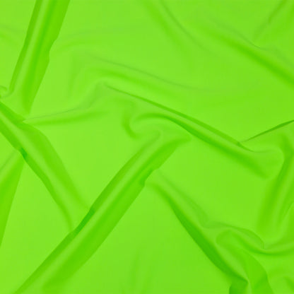 Recycled Swimwear Tricot, UV Protective - Acid Green - Santorini Plus Collection