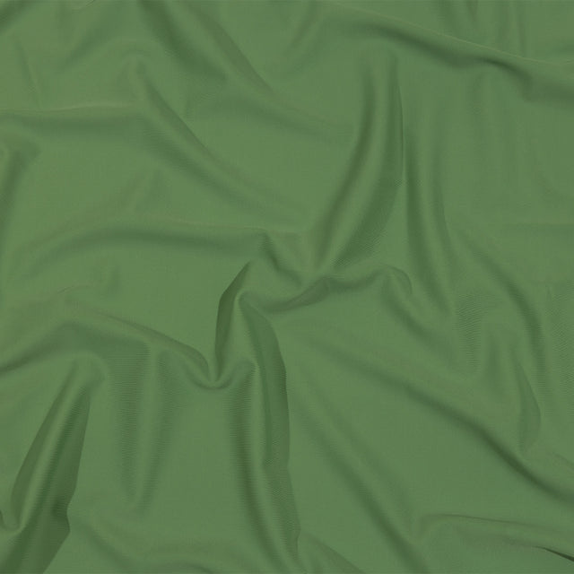 Recycled Swimwear Tricot, UV Protective - Basil - Santorini Plus Collection