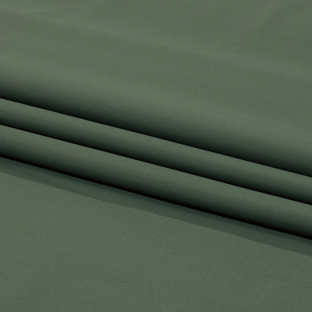 Recycled Swimwear Tricot, UV Protective - Olive - Santorini Plus Collection - Folded