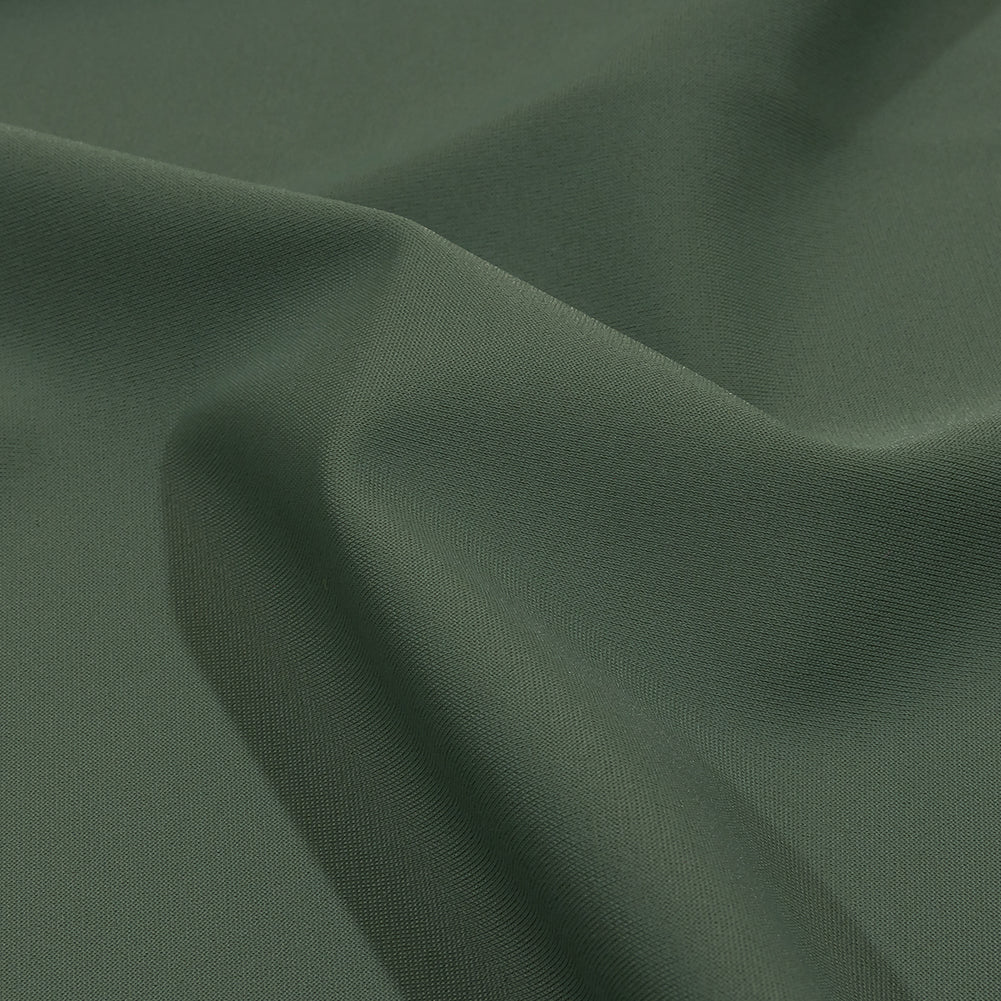 Recycled Swimwear Tricot, UV Protective - Olive - Santorini Plus Collection - Detail