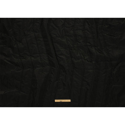 Black Zig Zag Polyester Quilted Coating Full