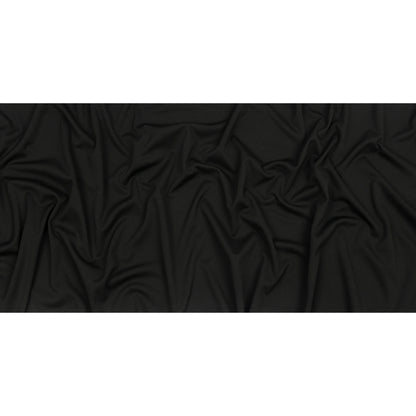 Black Onyx Polyester Interlock Knit Full