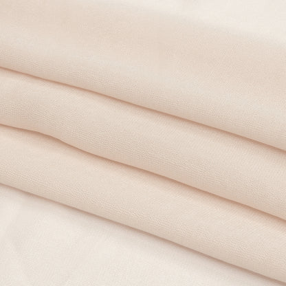 Famous Australian Designer Pale Pink Viscose Georgette Folded