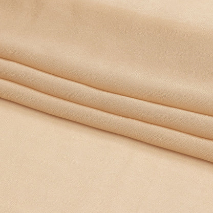 Famous Australian Designer Peach Viscose Georgette Folded