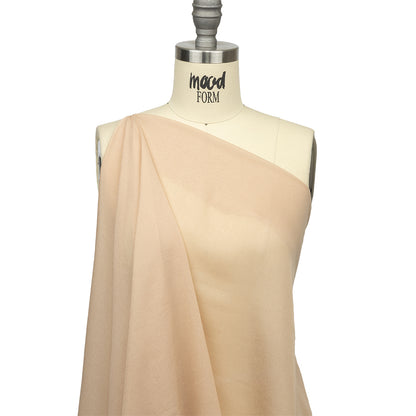 Famous Australian Designer Peach Viscose Georgette Drape