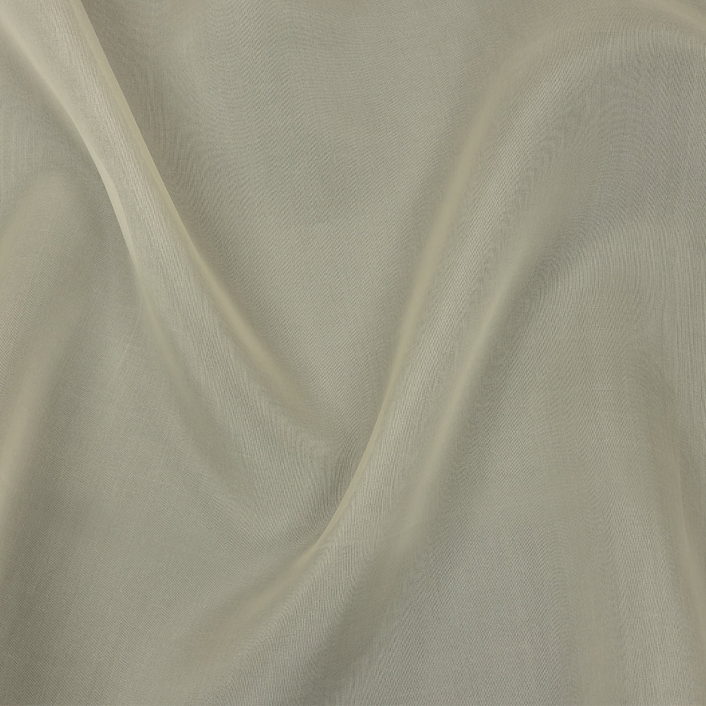 Famous Australian Designer White Asparagus Silk Organza