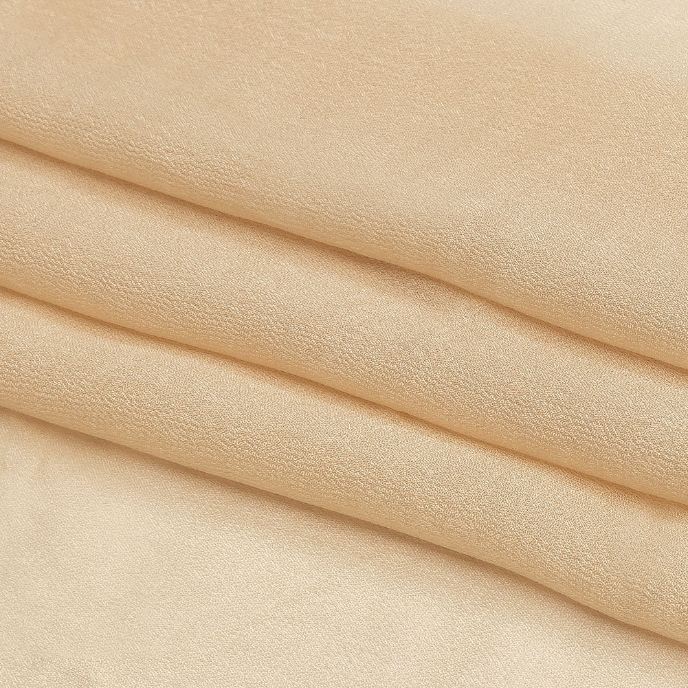 Famous Australian Designer Nude Viscose Georgette Folded