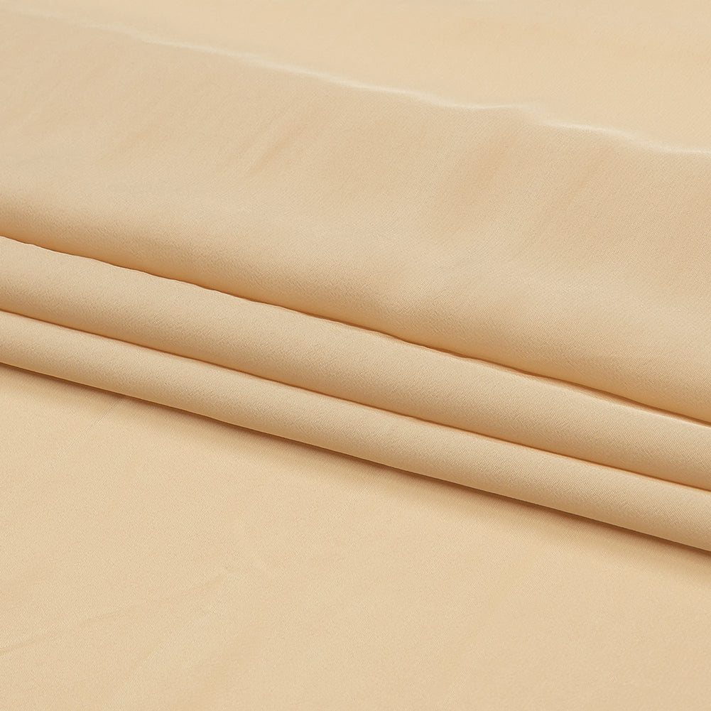 Famous Australian Designer Nude Viscose Crepe de Chine Folded
