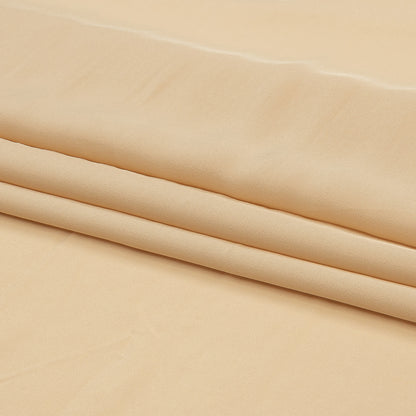 Famous Australian Designer Nude Viscose Crepe de Chine Folded