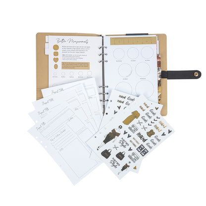 Mood Designer Sewing Planner - 5.875" x 8.25", A5, Undated