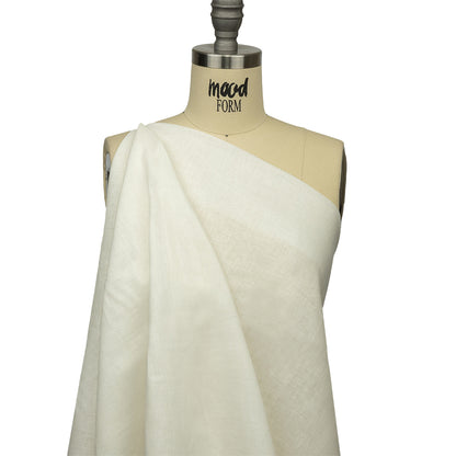 Famous Australian Designer Sea Salt Cotton and Linen Woven Drape