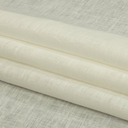 Famous Australian Designer Egret Lightweight Linen Woven