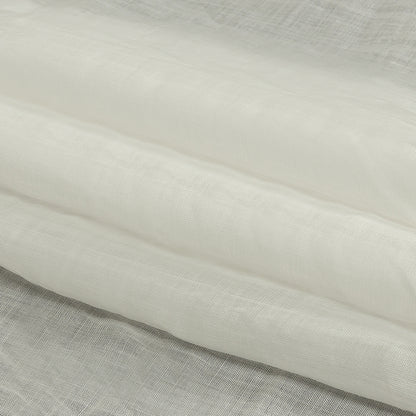 Famous Australian Designer Cloud Dancer Lightweight Ramie Woven Folded