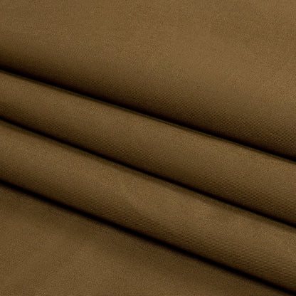 Famous Australian Designer Dark Sand Lightweight Cotton Twill Folded