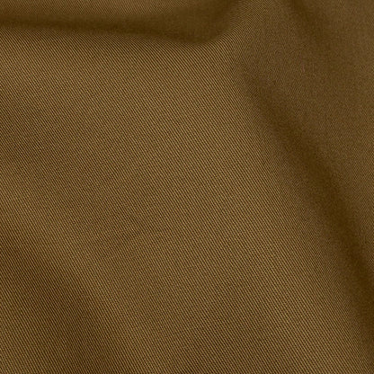 Famous Australian Designer Dark Sand Lightweight Cotton Twill Detail