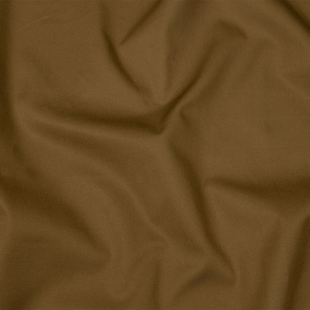 Famous Australian Designer Dark Sand Lightweight Cotton Twill