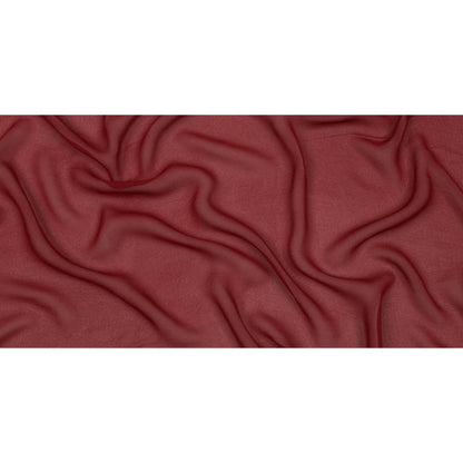 Famous Australian Designer Clay Red Viscose Georgette Full