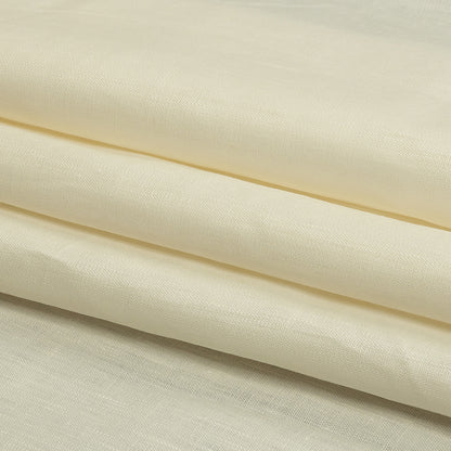 Famous Australian Designer Pristine Glazed Linen Woven Folded