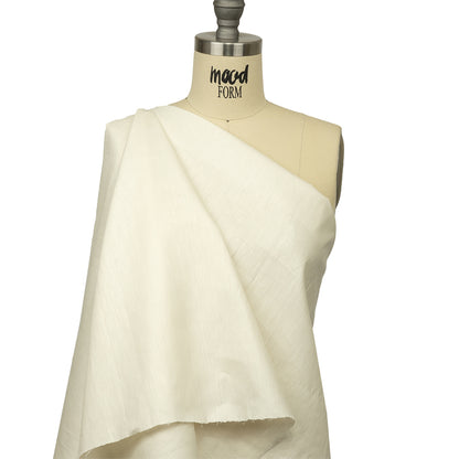 Famous Australian Designer Pristine Glazed Linen Woven Drape