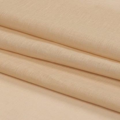 Famous Australian Designer Light Peach Cotton Voile Lining Folded