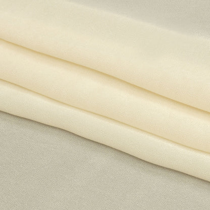 Famous Australian Designer Cream Viscose Georgette Folded