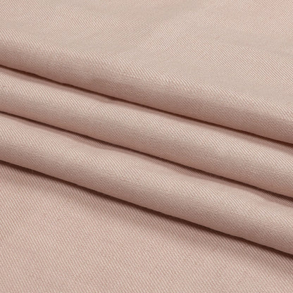 Famous Australian Designer Dusty Pink Stretch Linen and Viscose Twill Suiting Folded