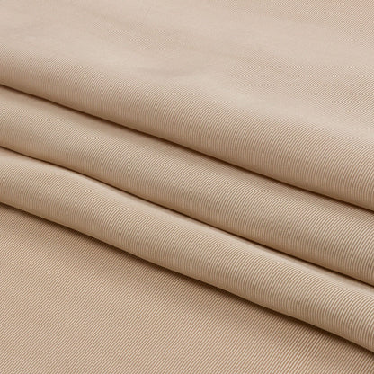 Famous Australian Designer Tan Viscose Ottoman Folded