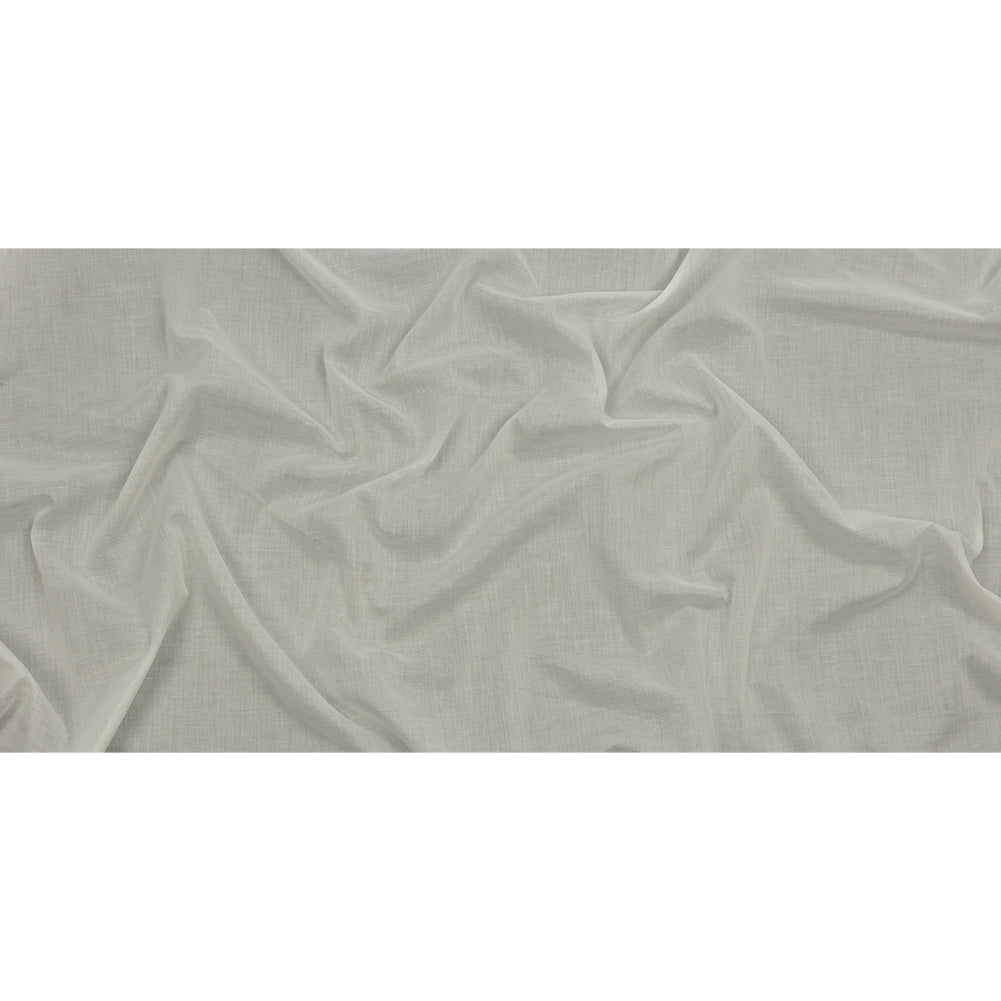 Famous Australian Designer Star White Crisp Cotton Voile