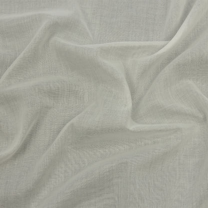 Famous Australian Designer Star White Crisp Cotton Voile