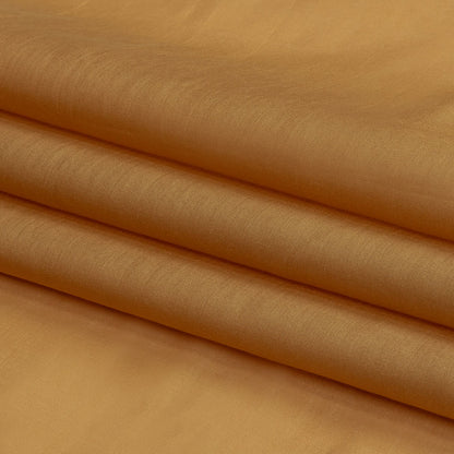 Famous Australian Designer Luminous Tan Viscose and Silk Voile
