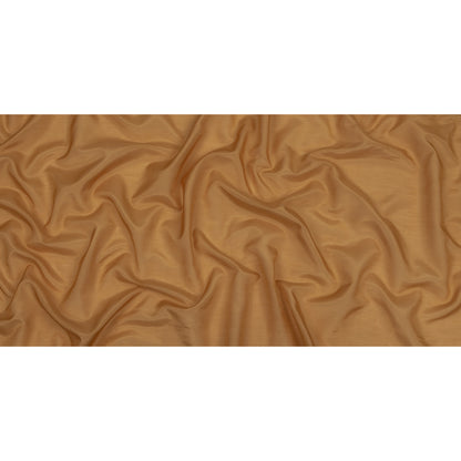 Famous Australian Designer Luminous Tan Viscose and Silk Voile