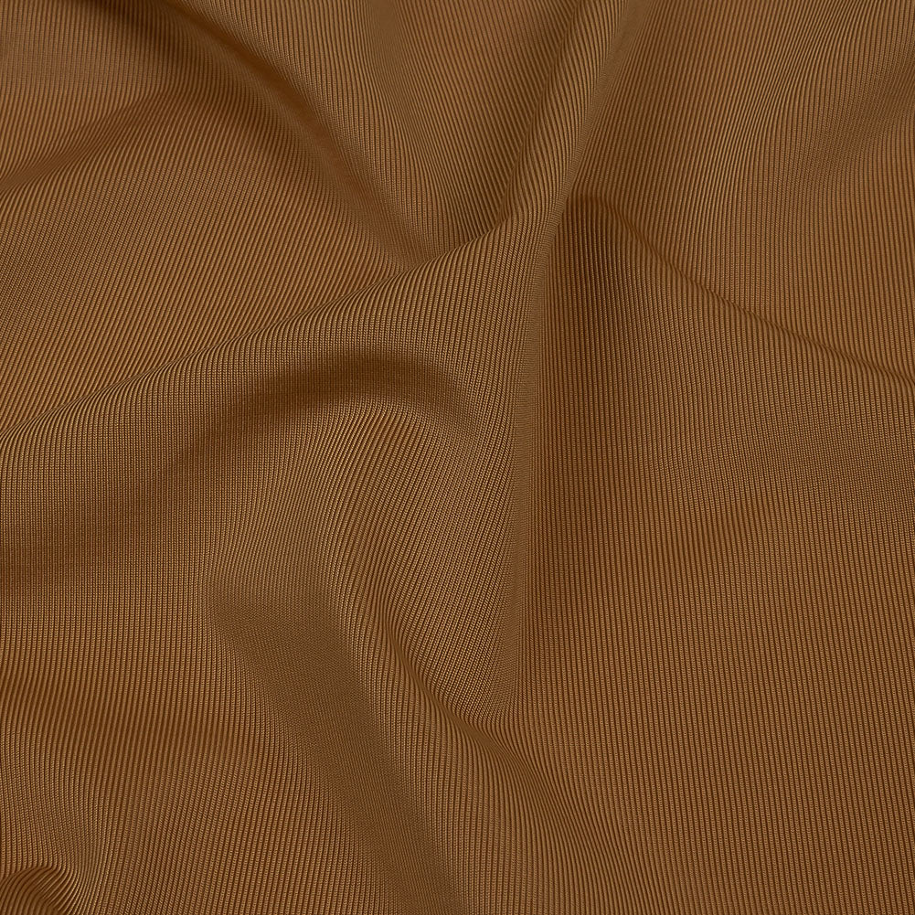 Famous Australian Designer Caramel Stretch Polyester Jersey