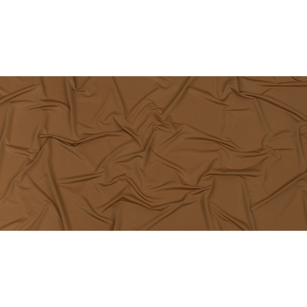 Famous Australian Designer Caramel Stretch Polyester Jersey