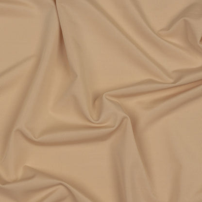 Famous Australian Designer Beige Stretch Polyester Jersey