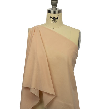 Famous Australian Designer Pale Peach Cotton Voile Drape
