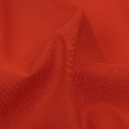 Famous Australian Designer Red Cotton Voile Detail