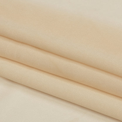 Famous Australian Designer Cream Peach Viscose Georgette