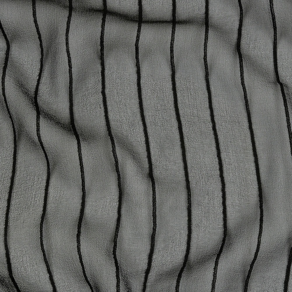 Famous Australian Designer Nebulosity Pintucked Silk Chiffon