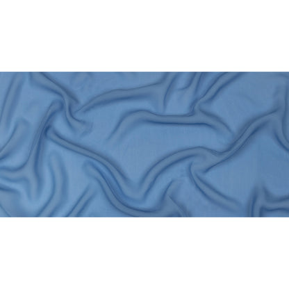 Famous Australian Designer Cornflower Viscose Georgette Drape