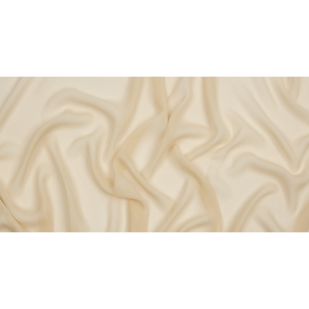 Famous Australian Designer Light Semolina Viscose Georgette Full