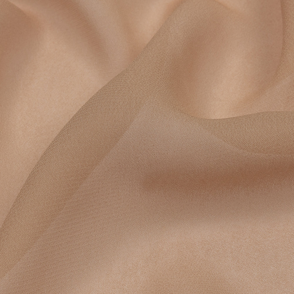 Famous Australian Designer Nude Viscose Georgette Folded