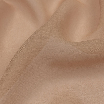 Famous Australian Designer Nude Viscose Georgette Folded