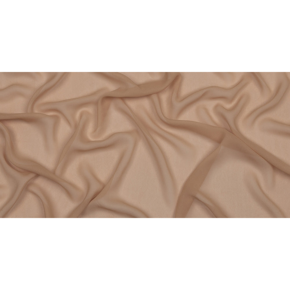 Famous Australian Designer Nude Viscose Georgette Drape