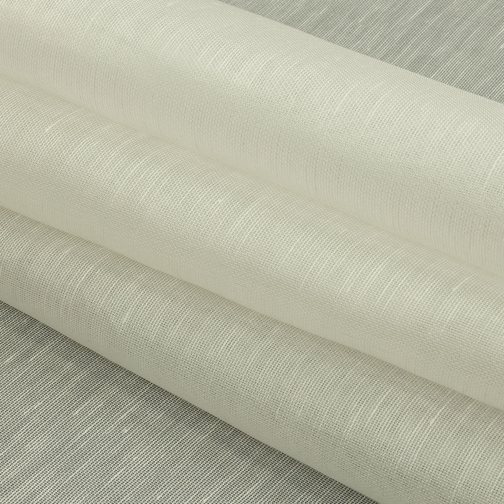 Famous Australian Designer Tofu Linen Scrim Folded