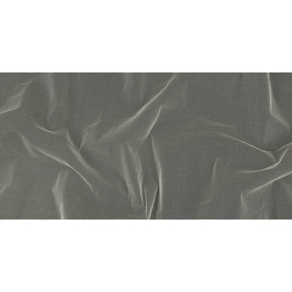 Famous Australian Designer White Stiff Polyester Tulle Full