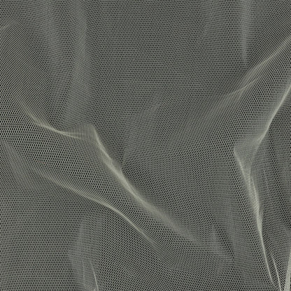 Famous Australian Designer White Stiff Polyester Tulle