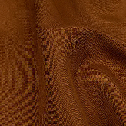 Famous Australian Designer Terracotta Plain Silk Woven