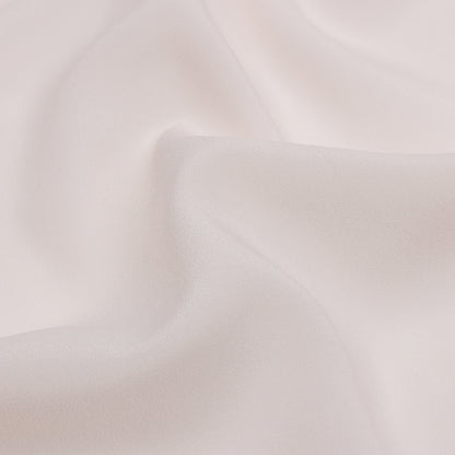 Famous Australian Designer Rosewater Polyester Crepe de Chine Detail